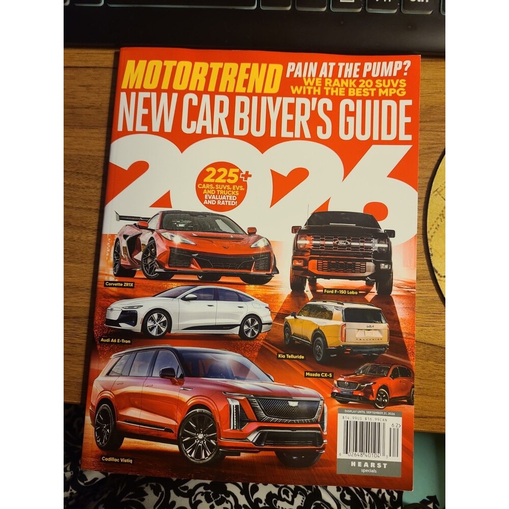 Motor Trend New Car Buyer's Guide 2026